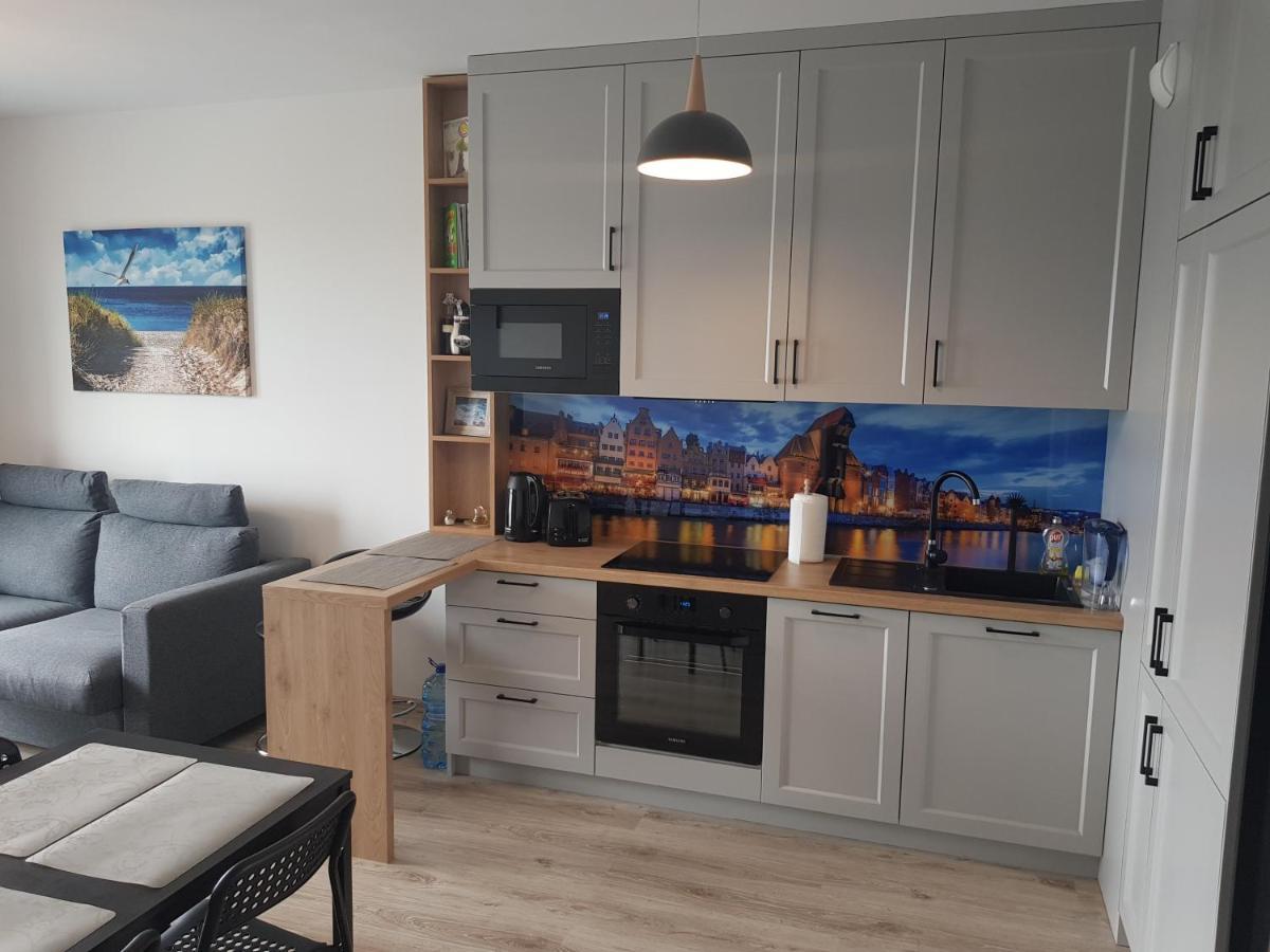 Апартаменты Apartament Przy Stadionie Гданьск Экстерьер фото