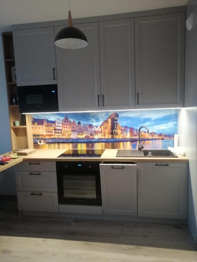 Апартаменты Apartament Przy Stadionie Гданьск Экстерьер фото