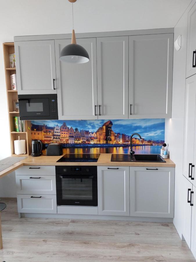 Апартаменты Apartament Przy Stadionie Гданьск Экстерьер фото