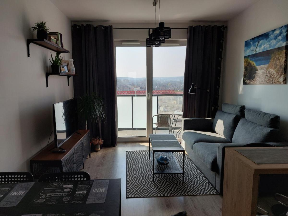 Апартаменты Apartament Przy Stadionie Гданьск Экстерьер фото